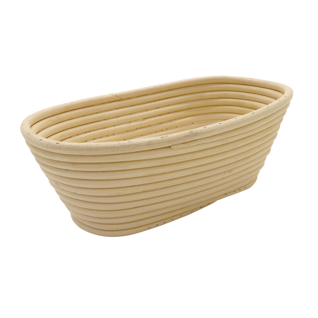 Brotform aus Peddigrohr, 260 x 160 mm