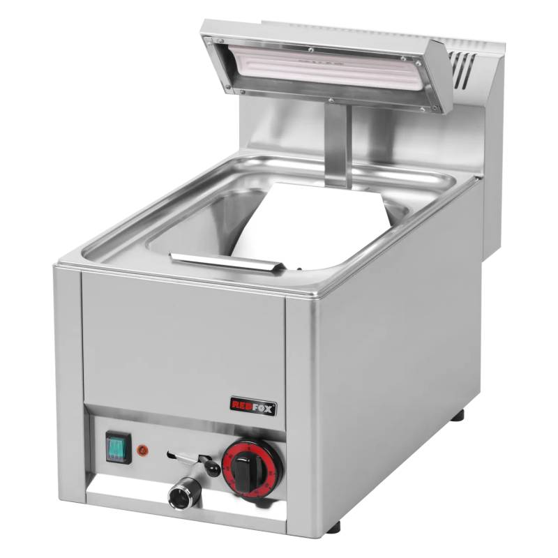 [10114406] KBS Elektro-Frittenwanne 1x 8 Liter Becken - Tischgerät