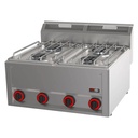 KBS Gas-Kochfläche mit 4 Brenner Tischgerät
