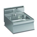 KBS Neutralelement mit Spülbecken, Mischbatterie und Aufkantung