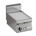 KBS Elektro Grillplatte glatt hartverchromt mit 1 Heizzone Tischgerät