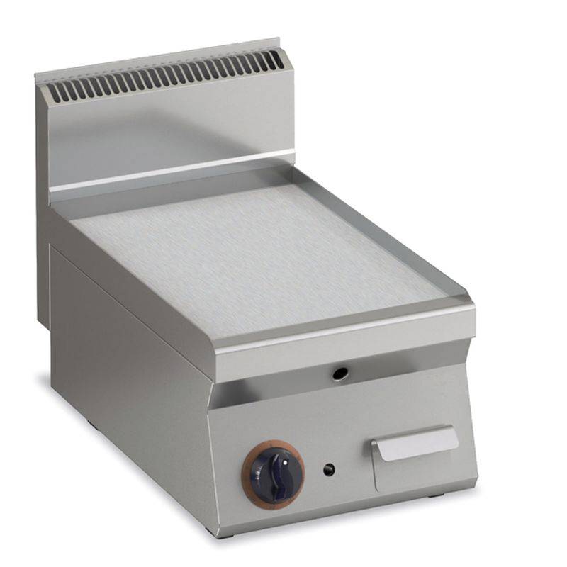 [10222302] KBS Gas Grillplatte glatt verchromt mit 1 Heizzone Tischgerät