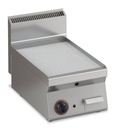 KBS Gas Grillplatte gerillt Edelstahl mit 1 Heizzone Tischgerät