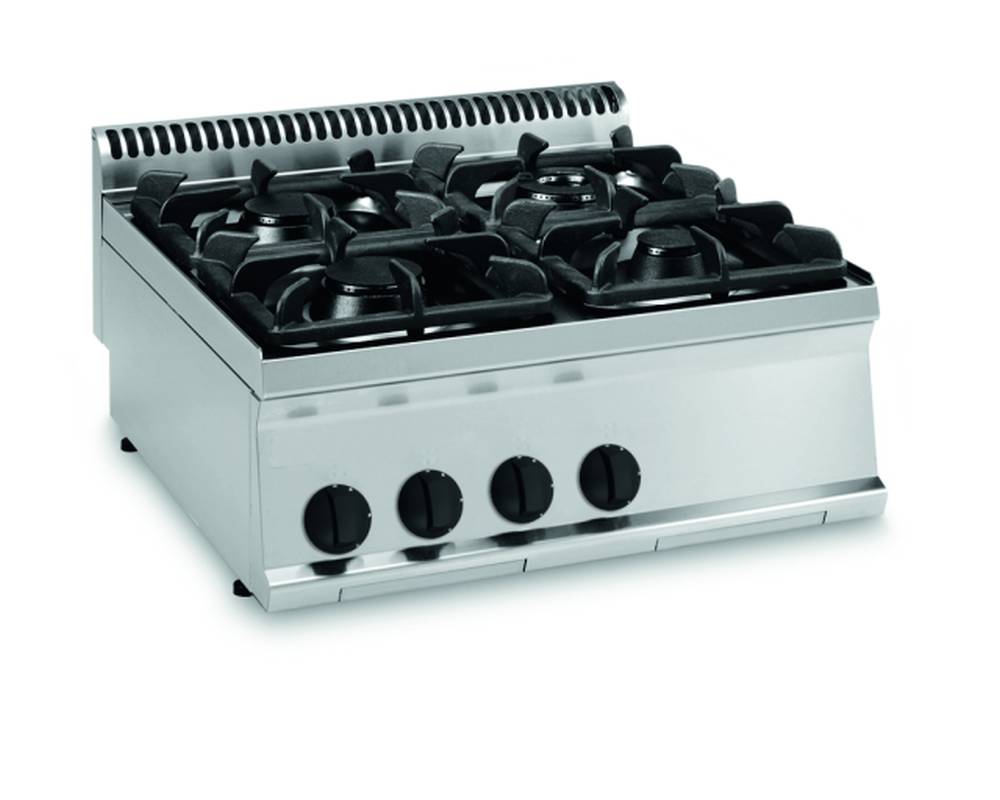 [10321011] KBS Gas-Kochfläche 19,5kW 4 Brenner Tischgerät