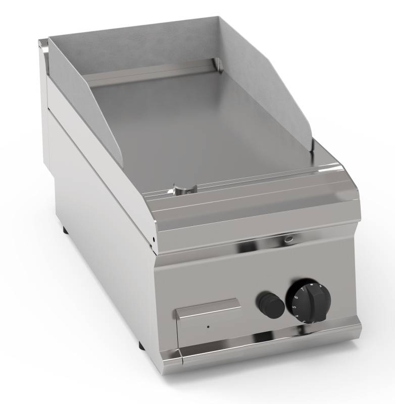 KBS Gas-Grillplatte glatt hartverchromt mit 1 Heizzone Tischgerät