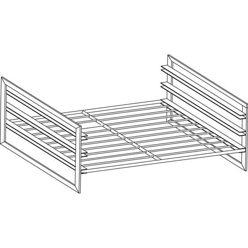 [10409337] KBS Führungsschienen-Kit GN 2/1 für Unterbauten 80cm