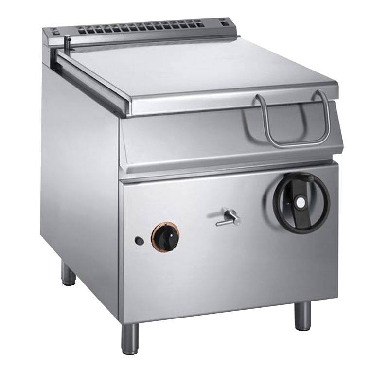 [10427402] KBS Gas-Kipp-Bratpfanne 60 L Compound-Stahl 14 kW