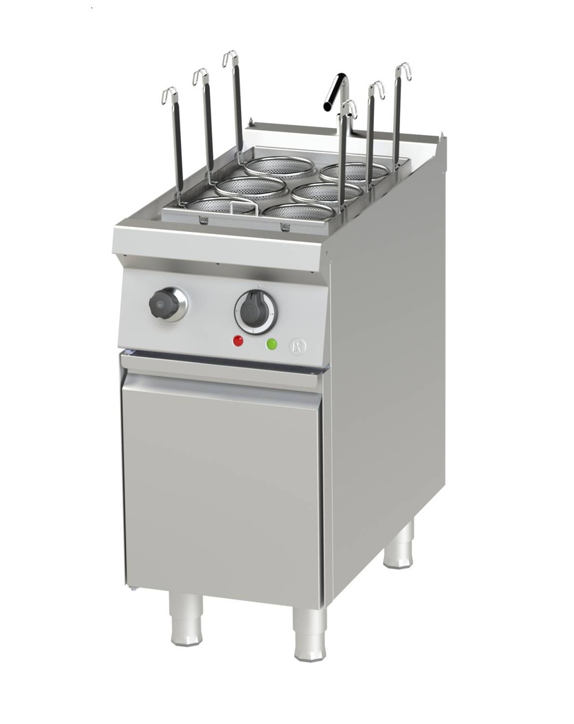 [10815003] KBS Asia Elektro-Nudelkocher für 6 Nudelkörbe 2 Heizzonen