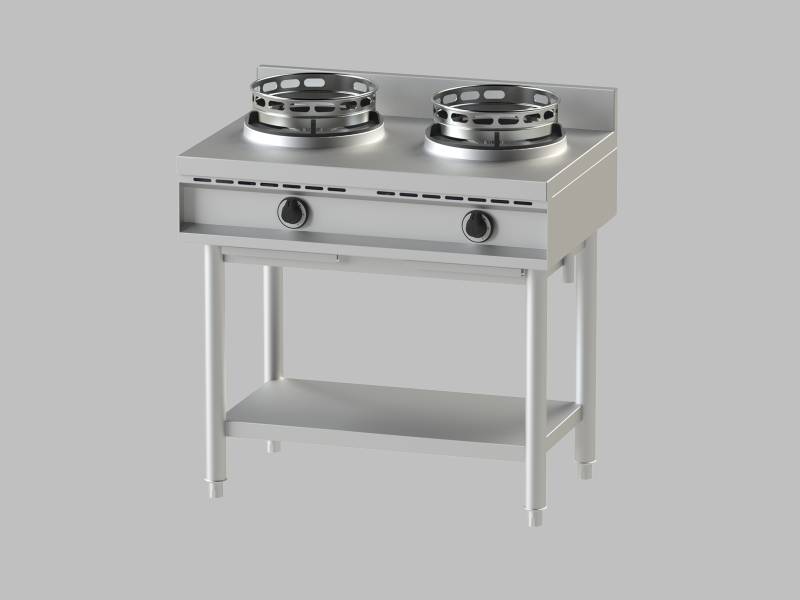 [10821002] KBS Wokherd 2 Brenner Wand-Modell 2x13kW