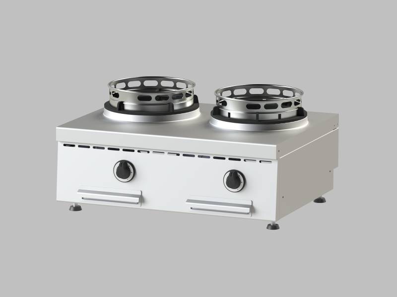 [10823002] KBS Wokherd 2 Brenner Tischmodell 2x13kW