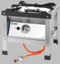 KBS Mobiler Gas-Hockerkocher mit Hochleistungsbrenner 6kW