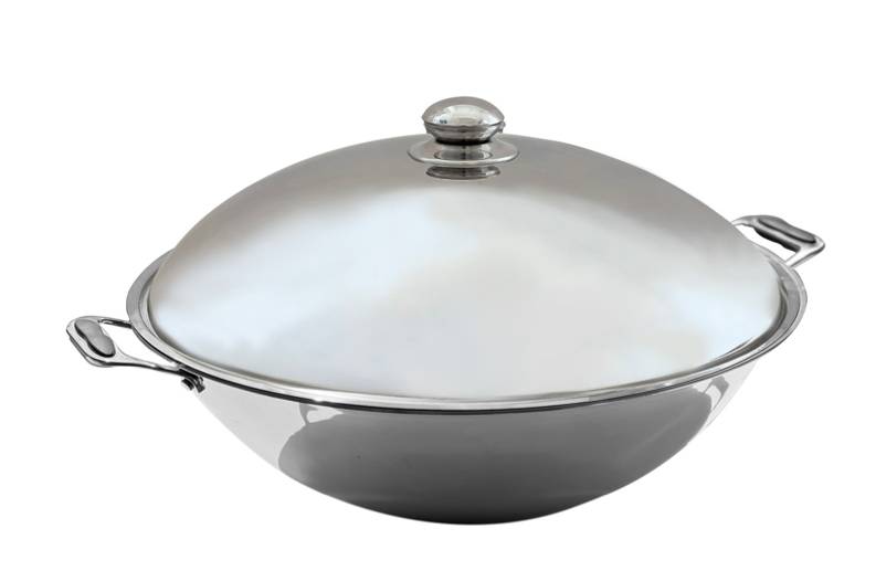 KBS Induktions-Wokpfanne Ø400 mm mit 2 Haltegriffen