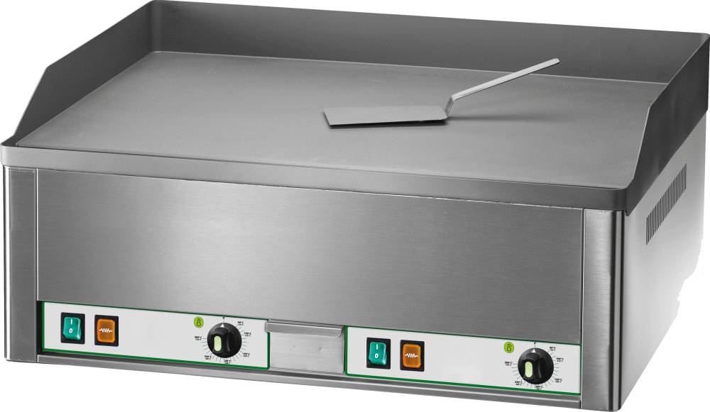 [10921012] KBS Elektro-Grillplatte 2 Heizzonen glatt 6kW