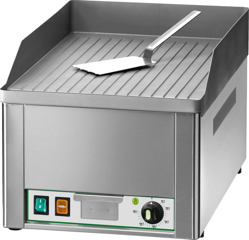 KBS Elektro-Grillplatte 1 Heizzone gerillt 3kW