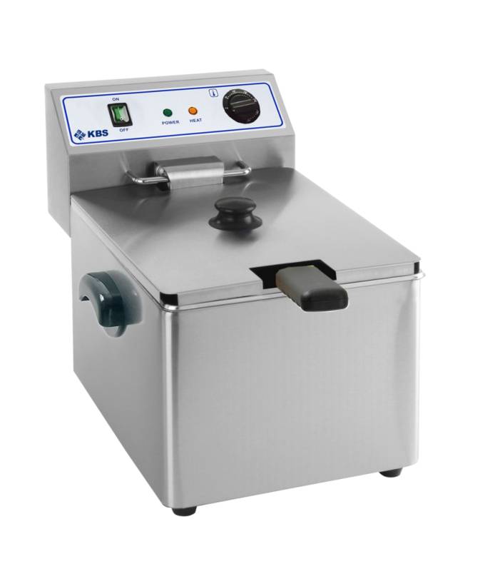 KBS Fritteuse Elektro 1x 8 Liter Becken