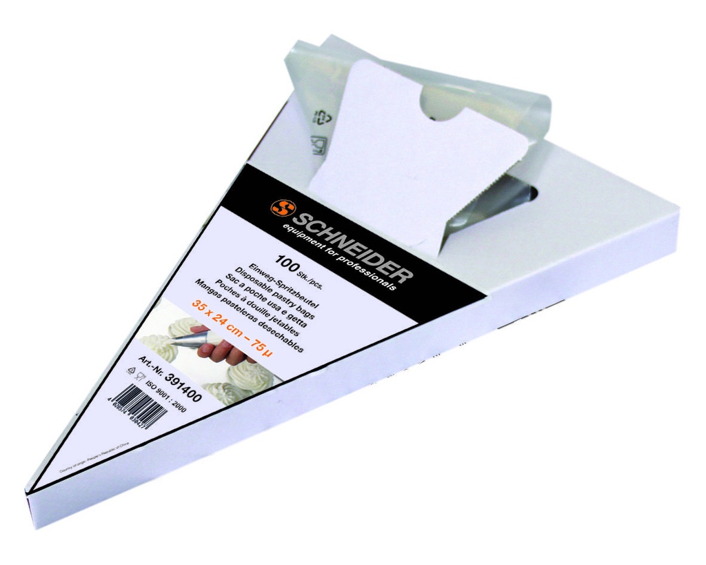 Einweg-Spritzbeutel aus PE, 350 x 240 mm