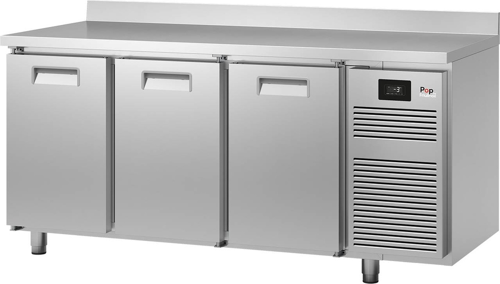 [152435] KBS Kühltisch KT 3420 M Serie POP mit Arbeitsplatte und Aufkantung