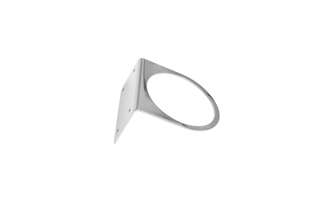 [270005] Wandhalterung für Messer-Abstreifgerät aus Edelstahl, 125 mm, 130 mm, 70 mm