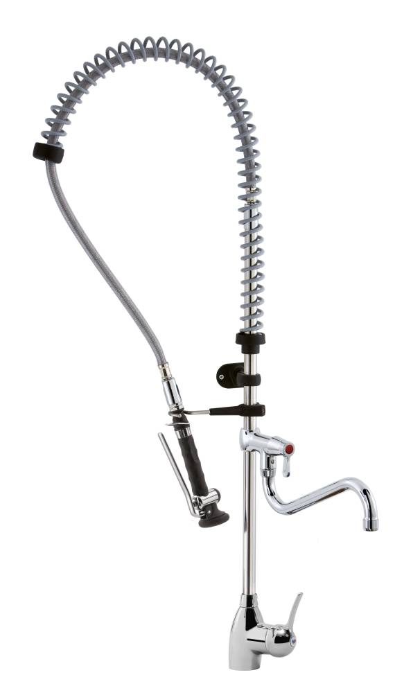 KBS STYL Hebel-Geschirrwaschbrause mit Schwenkhahn und Brausekopf BEST-PRO