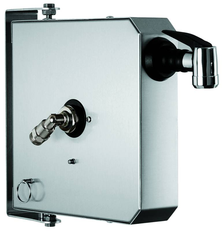 [20930015] KBS Waschbrause mit 4 m Schlauch Schlauchaufroller, Handbrause