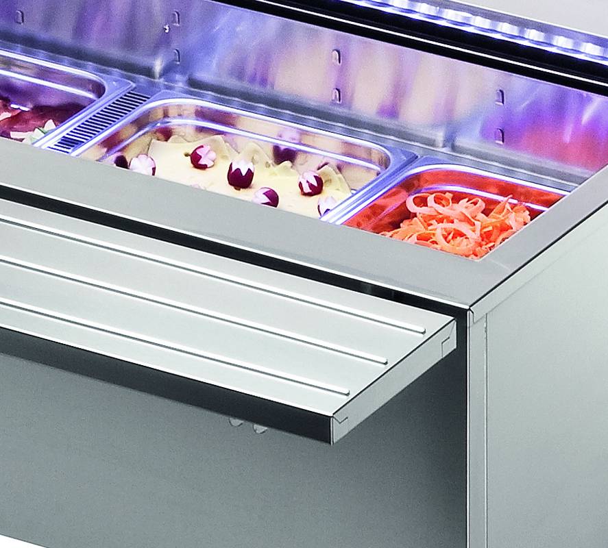 [23500156] KBS Salatbar Isola 6M VT Tablettrutsche