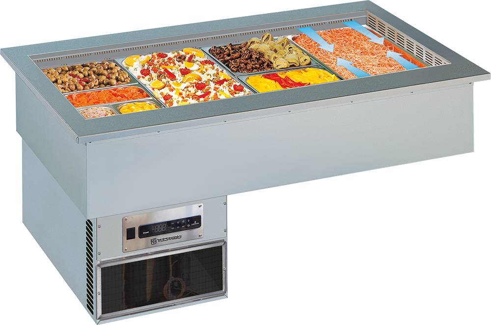 [23520020] KBS Einbaukühlwanne Umluftkühlung Armonia GN 3/1