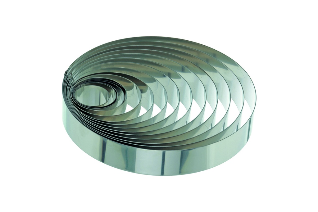 Tortenring aus Edelstahl, Ø 260 mm, Höhe 60 mm