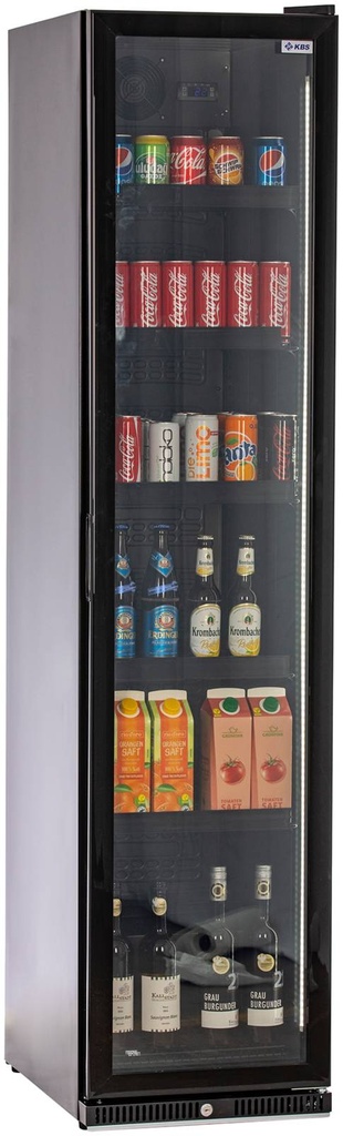 [302328] Glastürkühlschrank KBS 327 G Slim schwarz