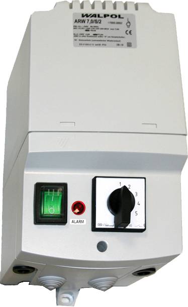 [30400029] KBS 5-stufiger Drehzahlregler für Lüftungsmotor 5,0A