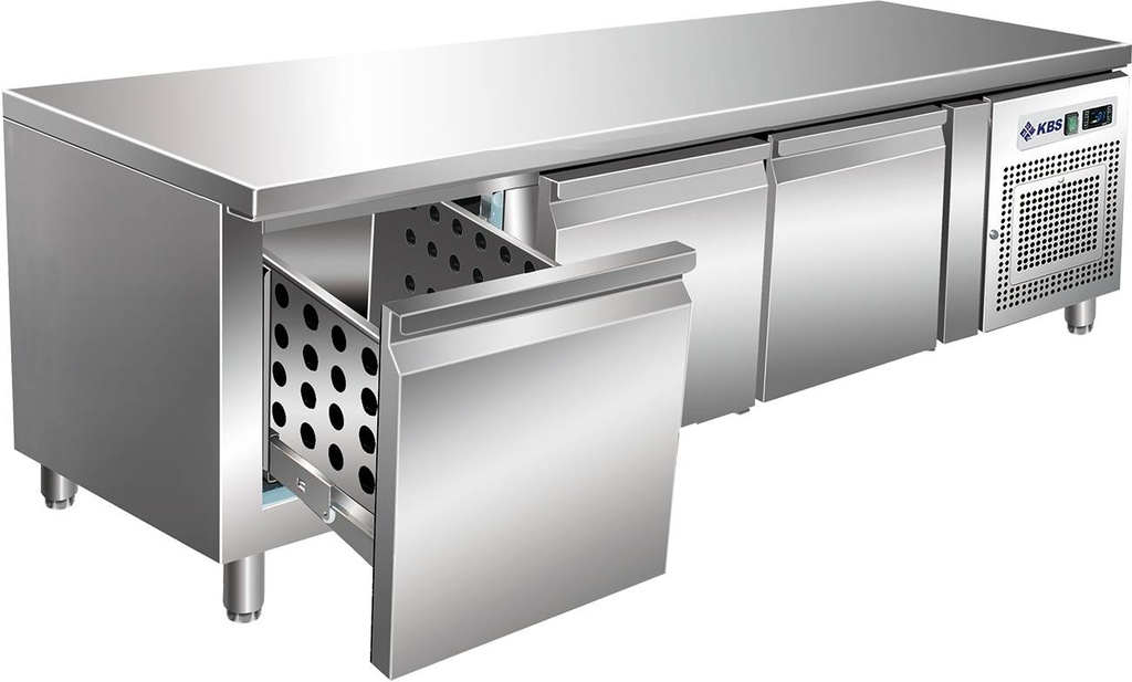 [343180] KBS Unterbaukühltisch UKT 311 mit 3 Schubladen