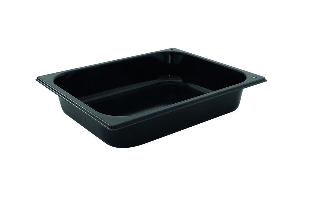 Backblech aus Stahl, 325 x 265 x 65 mm, schwarz