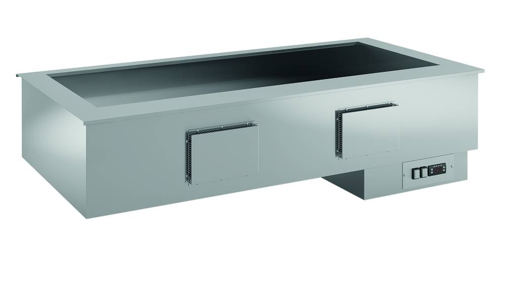 KBS Warmhaltewanne Dry Serie Elegance E-DRY GN 2/1 Einbauwanne