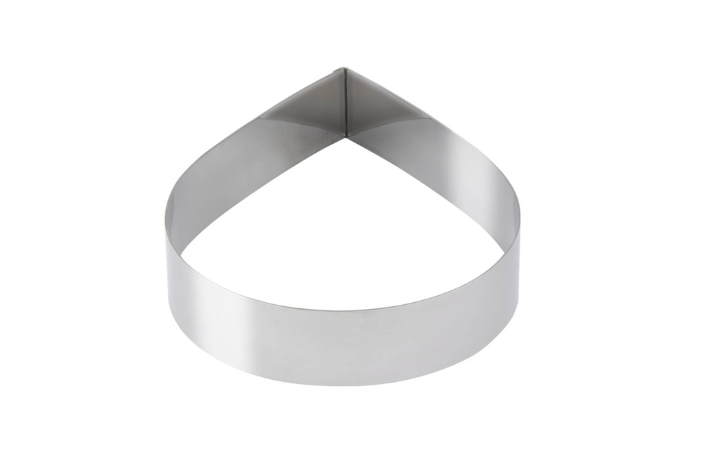 [155331] Dessert-/Tortenring aus Edelstahl, Ø 180 mm, 50 mm