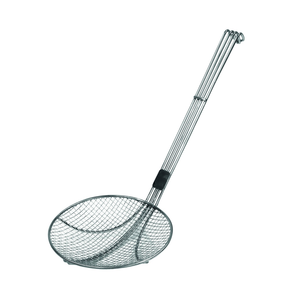 Frittierschaufel aus Edelstahl, 560 mm, Ø 180 mm