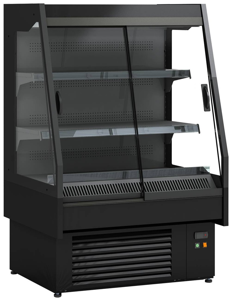 KBS Wandkühlregal Maple 100 mit Schiebetüren