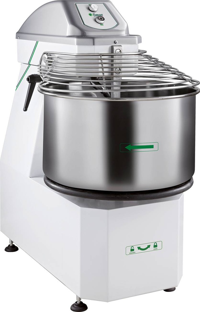 [50121006] KBS KM18 Teigknetmaschine für 18kg Teig Kessel entnehmbar