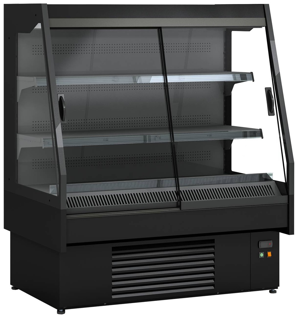 KBS Wandkühlregal Maple 130 mit Schiebetüren