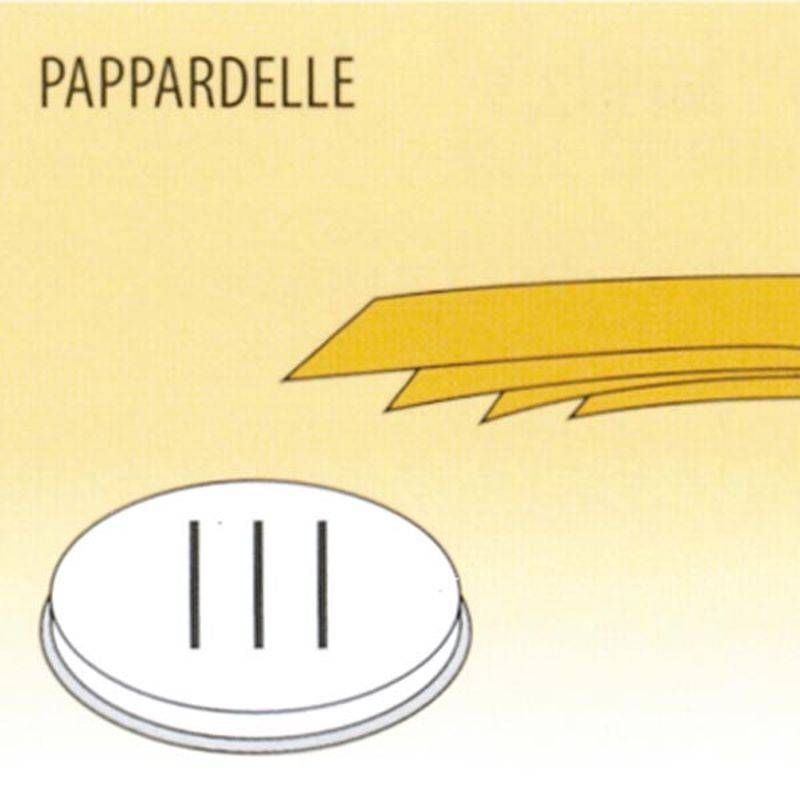 [50490017] KBS Nudelform Pappardelle für Nudelmaschine 2,5kg bis 4kg