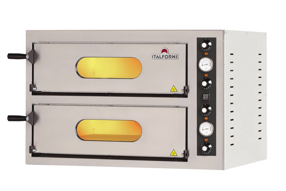[50521014] KBS Pizzaofen Compact 4 für 4+4 Pizzen ø32cm elektro 9 kW