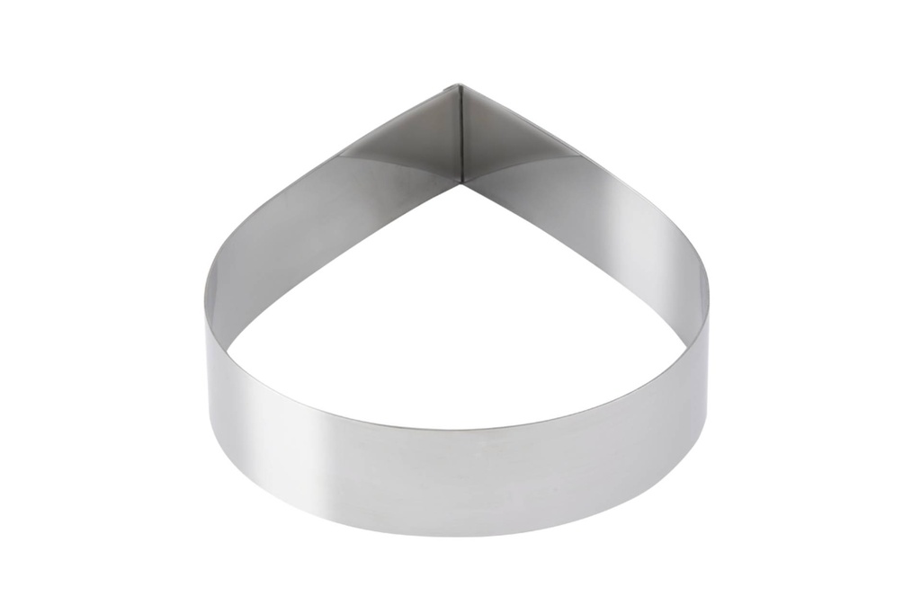 [155332] Dessert-/Tortenring aus Edelstahl, 200 x 50 mm