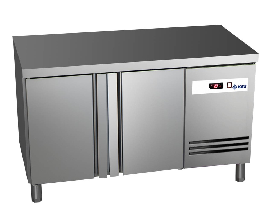 KBS Kühltisch Ready KT2600 mit Arbeitsplatte 2 Türen