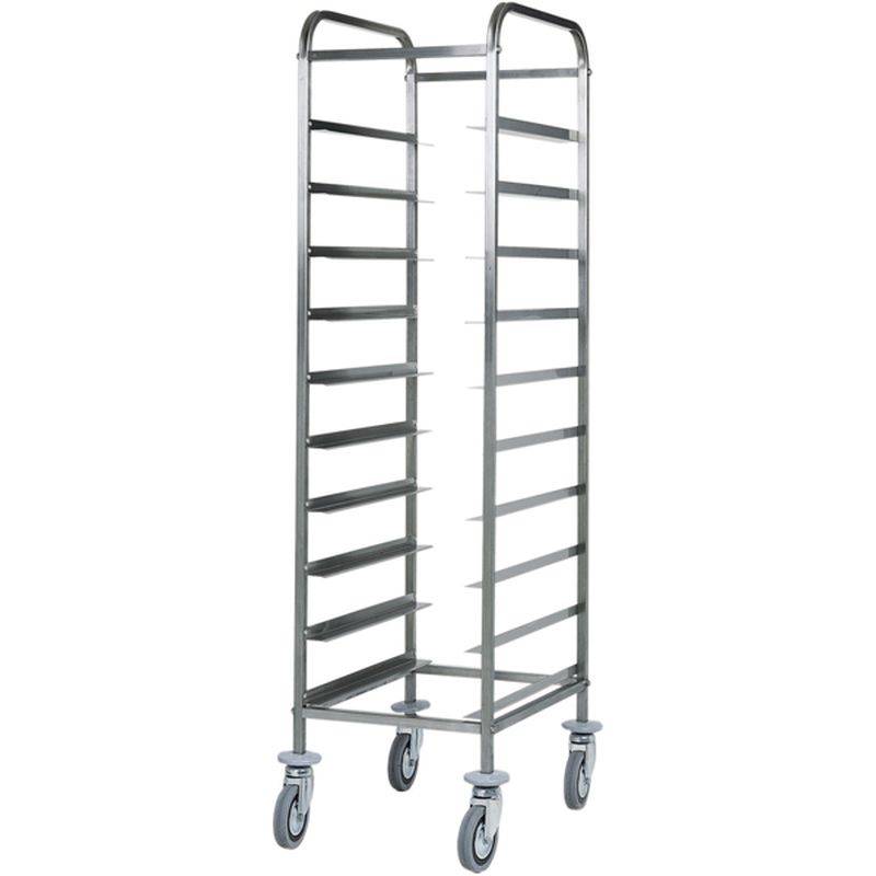 [70970019] KBS Abräumwagen 380 für 10 Tabletts GN 1/1 ohne Seitenwände