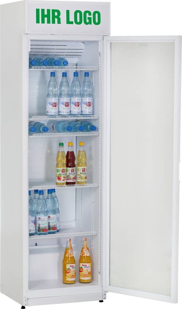 [9190025] KBS Glastürkühlschrank FLK 365 weiß