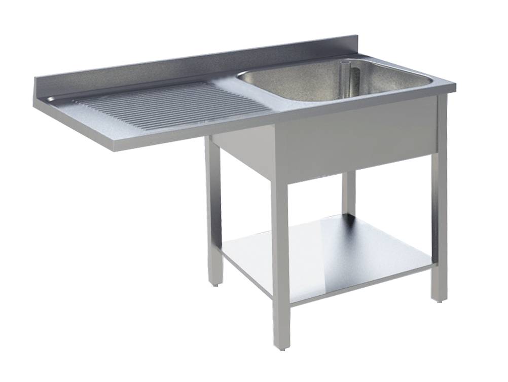 [92011103] KBS Spülcenter 1 Becken rechts Breite 120cm