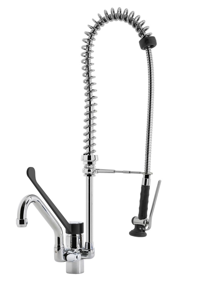 [20921044] KBS PREMIUM SHRINK Geschirrwaschbrause Schwenkhahn und BEST-Pro LOW-FLOW Brausekopf