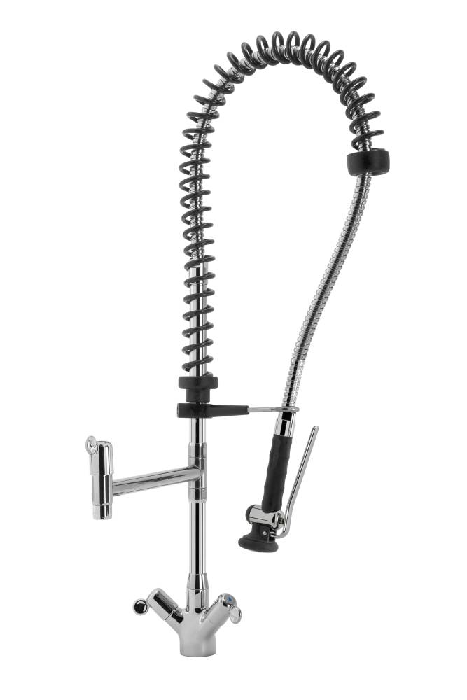 [20921046] KBS STYL SHRINK Geschirrwaschbrause Schwenkhahn und BEST-Pro LOW-FLOW Brausekopf