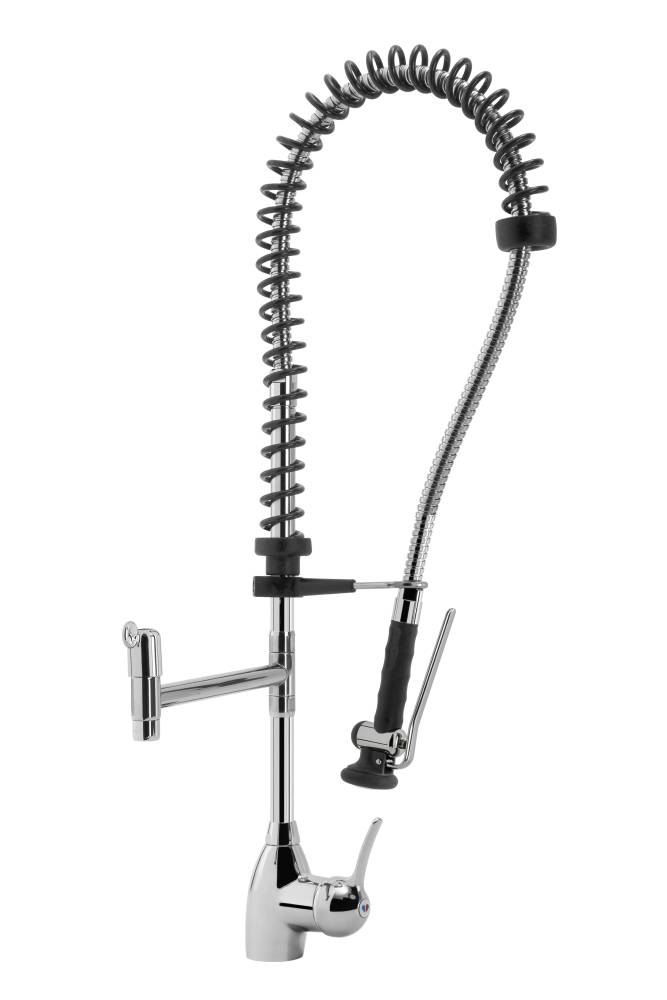 [20921047] KBS STYL SHRINK Geschirrwaschbrause Schwenkhahn und BEST-Pro LOW-FLOW Brausekopf