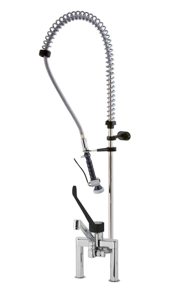 [20922019] KBS STYL Knebel-Geschirrwaschbrause mit Schwenkhahn und Brausekopf NEW