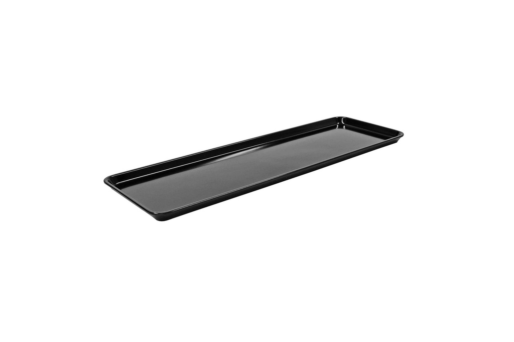 [227094] Auslagentablett aus Melamin, 580 x 195 x 20 mm, schwarz