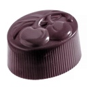 Schokoladen Form aus Polycarbonat, 275 x 135 mm, Kirsche doppelt